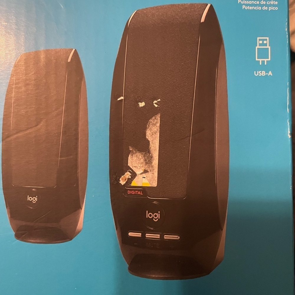 Logitech Black Digital Speaker